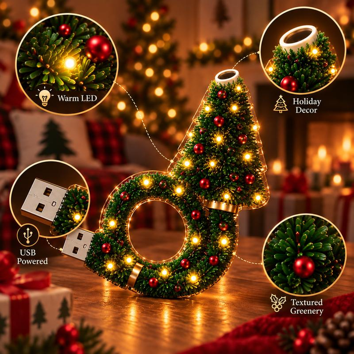 Christmas Projector Night Light
