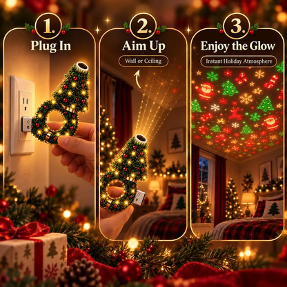 Christmas Projector Night Light